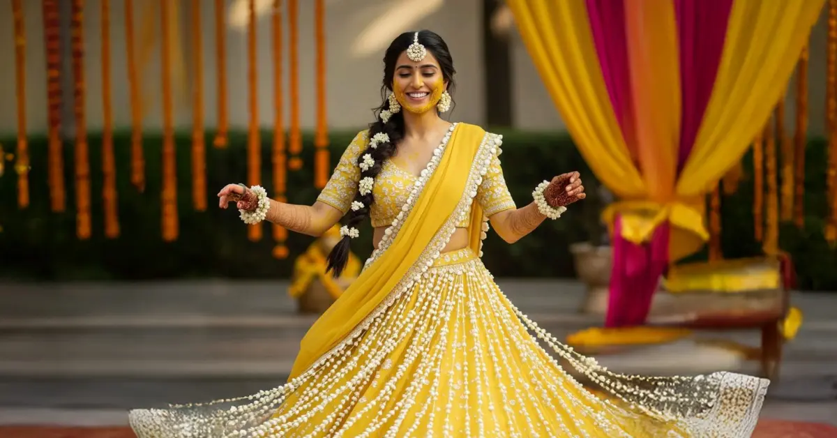 Haldi Saree for Bride: Stunning Yellow Saree Ideas for Your Haldi Ceremony