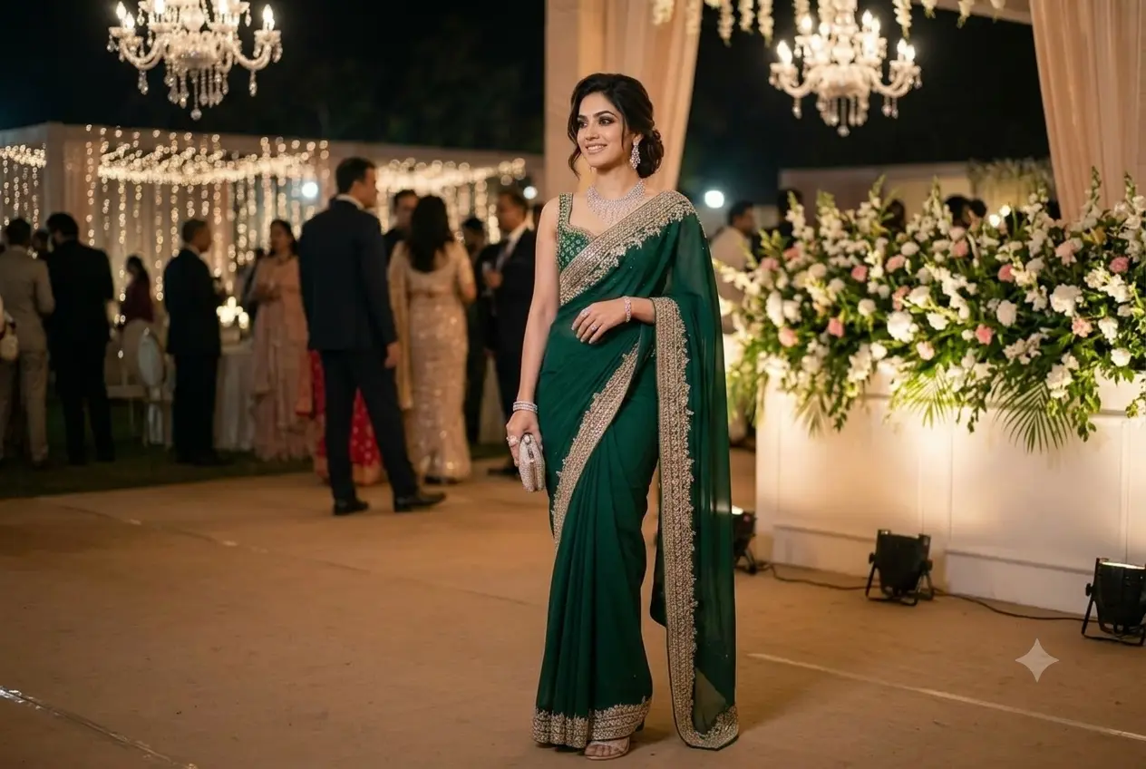How to Style Your Farewell Saree for the Best Photographs