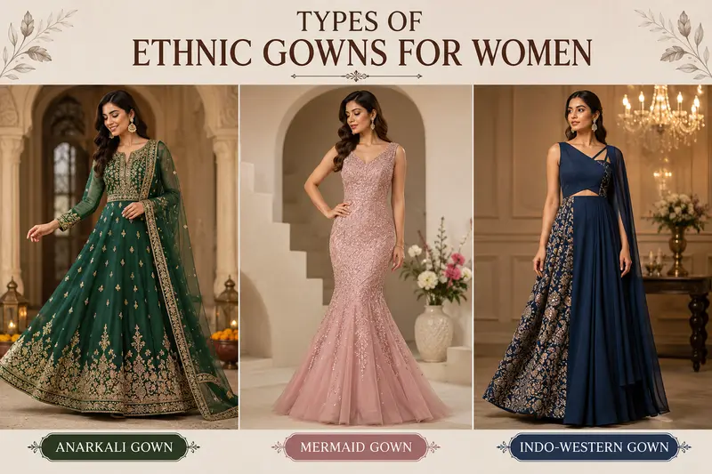 Popular Types of Ethnic Gowns