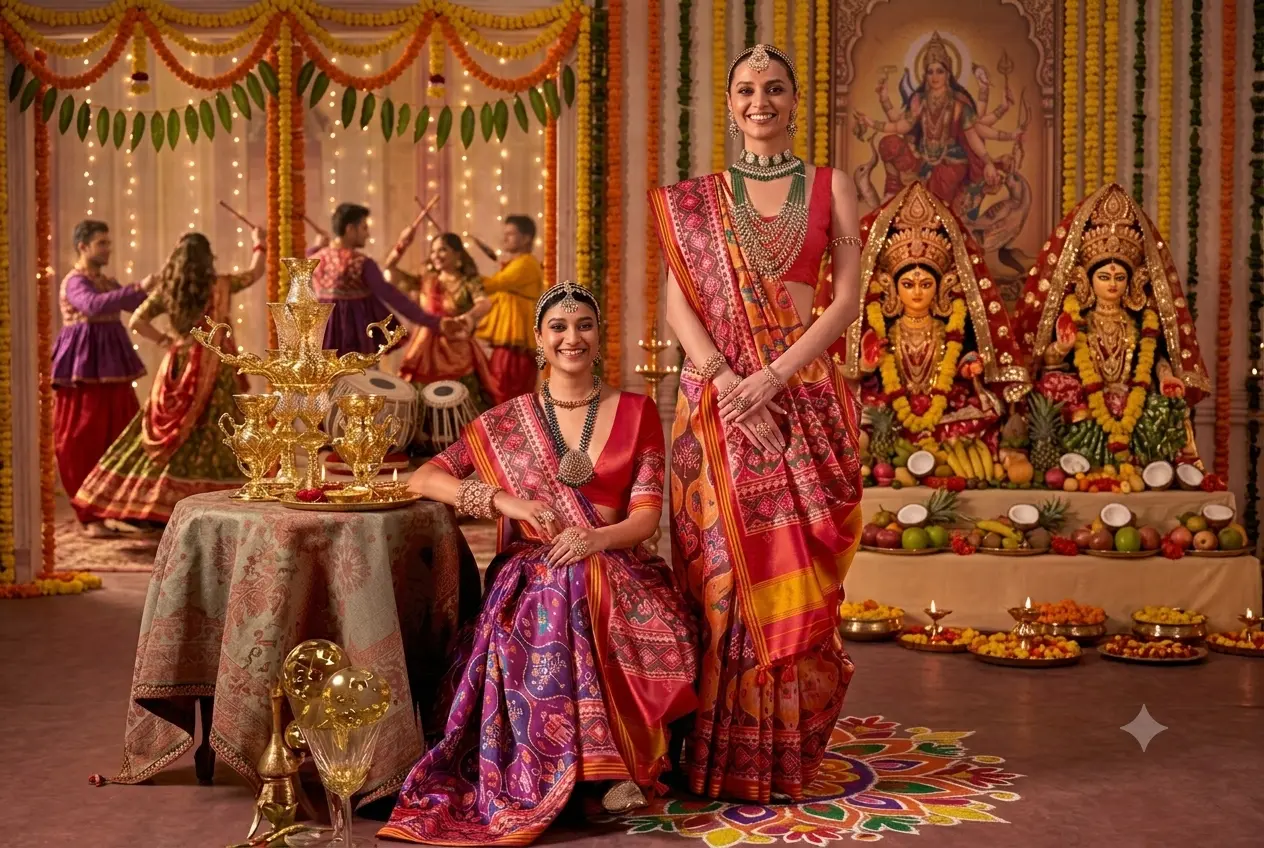 How to Style Your Navratri Saree Beyond Just Colour